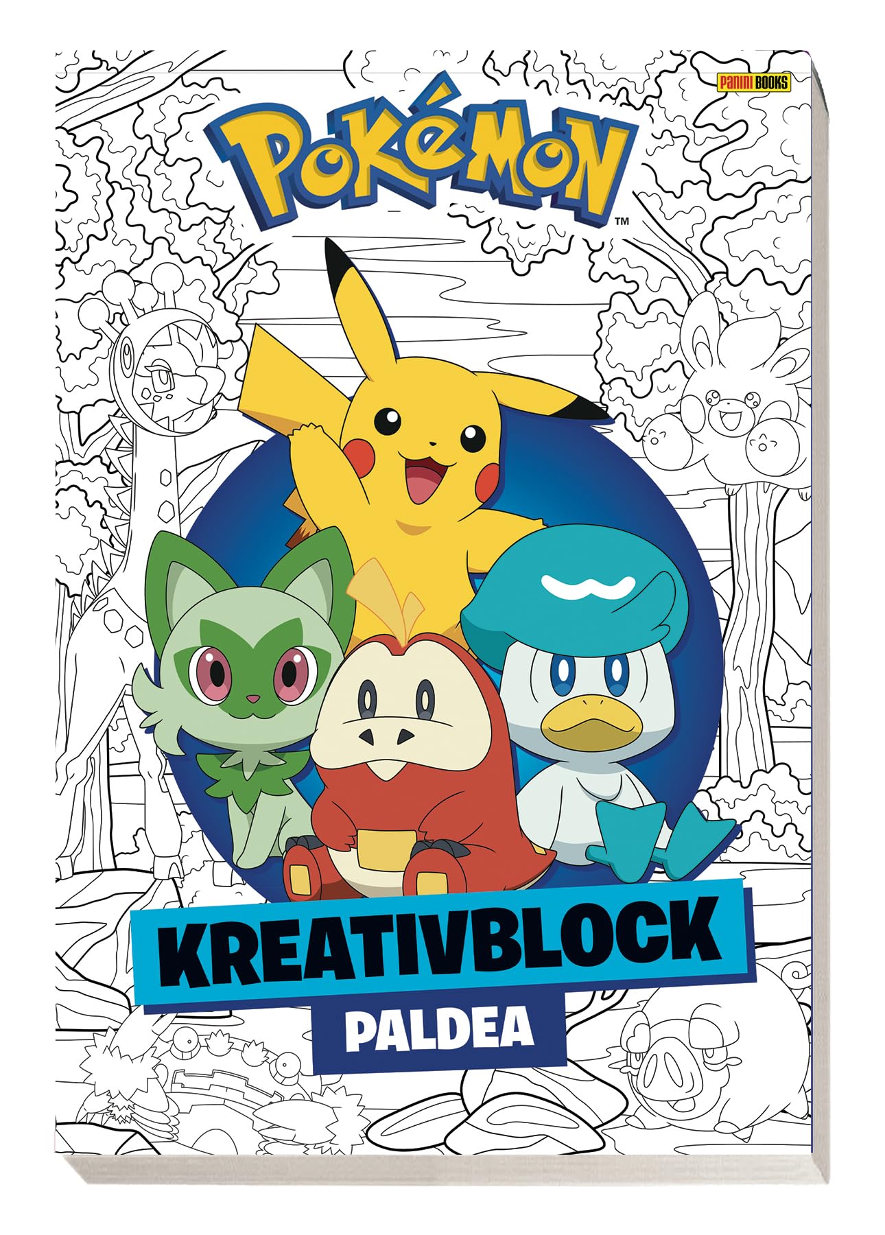 Pokémon: Kreativblock Paldea: Malblock