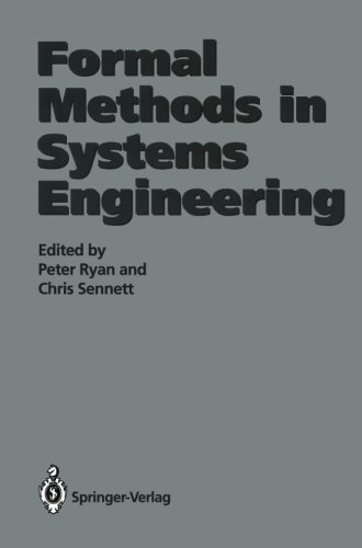 Formal Methods in Systems Engineering