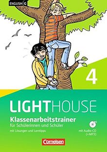 English G LIGHTHOUSE - Allgemeine Ausgabe: Band 4: 8. Schuljahr - Klassenarbeitstrainer mit Lösungen und CD-Extra: CD-ROM und CD auf einem Datenträger