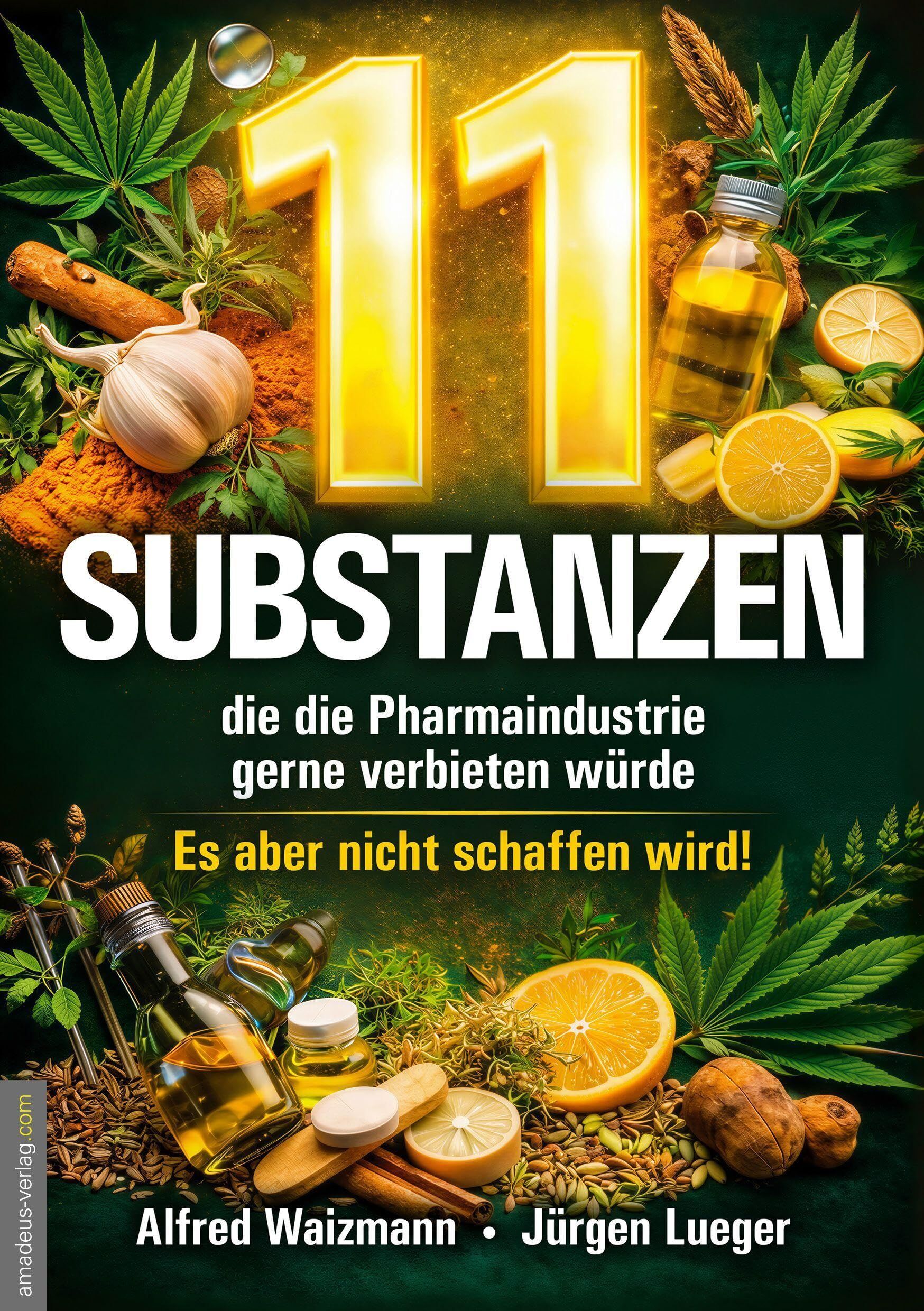 Waizmann, Alfred: 11 Substanzen, die die Pharmaindustrie gerne verbieten würde