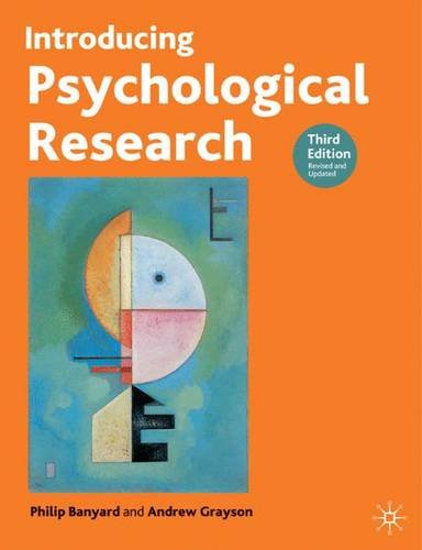 Introducing Psychological Research