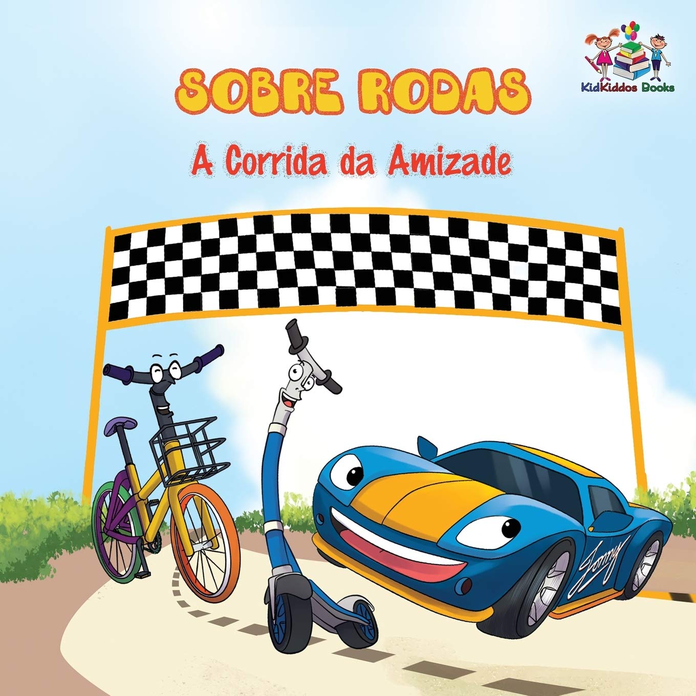 S.A. Publishing Sobre Rodas A Corrida Da Amizade, Portuguese, The Wheels - The Friendship Race (Kids Books In Portuguese) (Portuguese Bedtime Collection, Band 13)