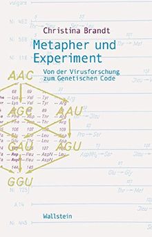 Metapher und Experiment. Von der Virusforschung zum genetischen Code (Wissenschaftsgeschichte)