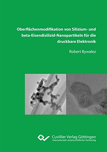 Oberflächenmodifikation von Silizium- und beta-Eisendisilizid-Nanopartikeln für die druckbare Elektronik