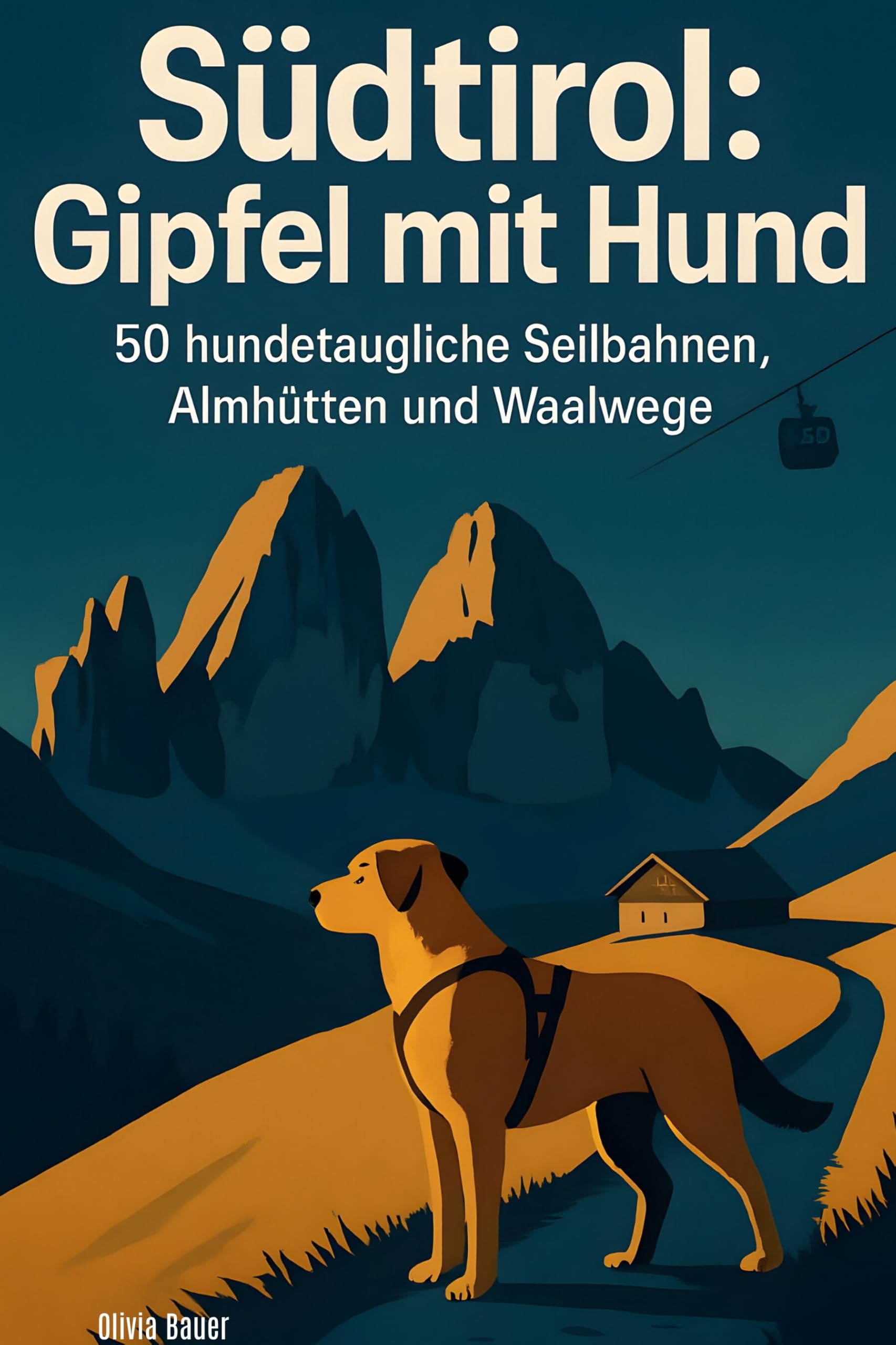 Südtirol: Gipfel mit Hund: 50 hundetaugliche Seilbahnen, Almhütten und Waalwege