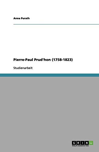 Pierre-Paul Prud'hon (1758-1823)