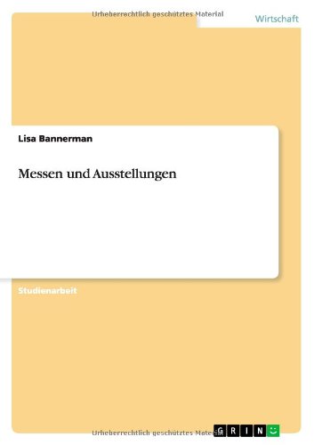 Messen und Ausstellungen