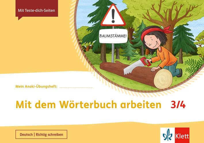 Mit dem Wörterbuch arbeiten 3/4: Übungsheft Klasse 3/4 (Mein Anoki-Übungsheft)