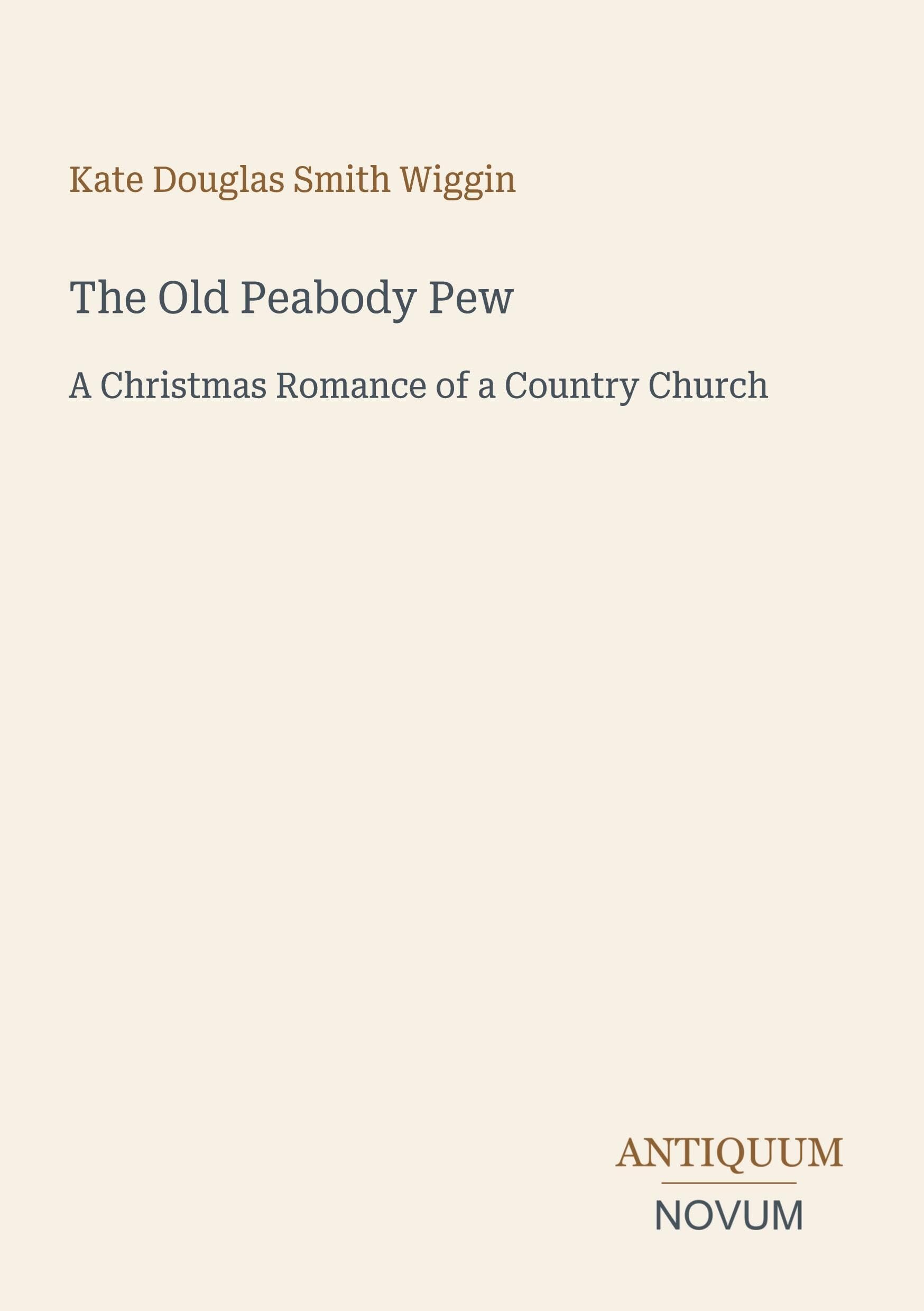 The Old Peabody Pew