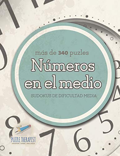 Números en el medio | Sudokus de dificultad media (más de 340 puzles)