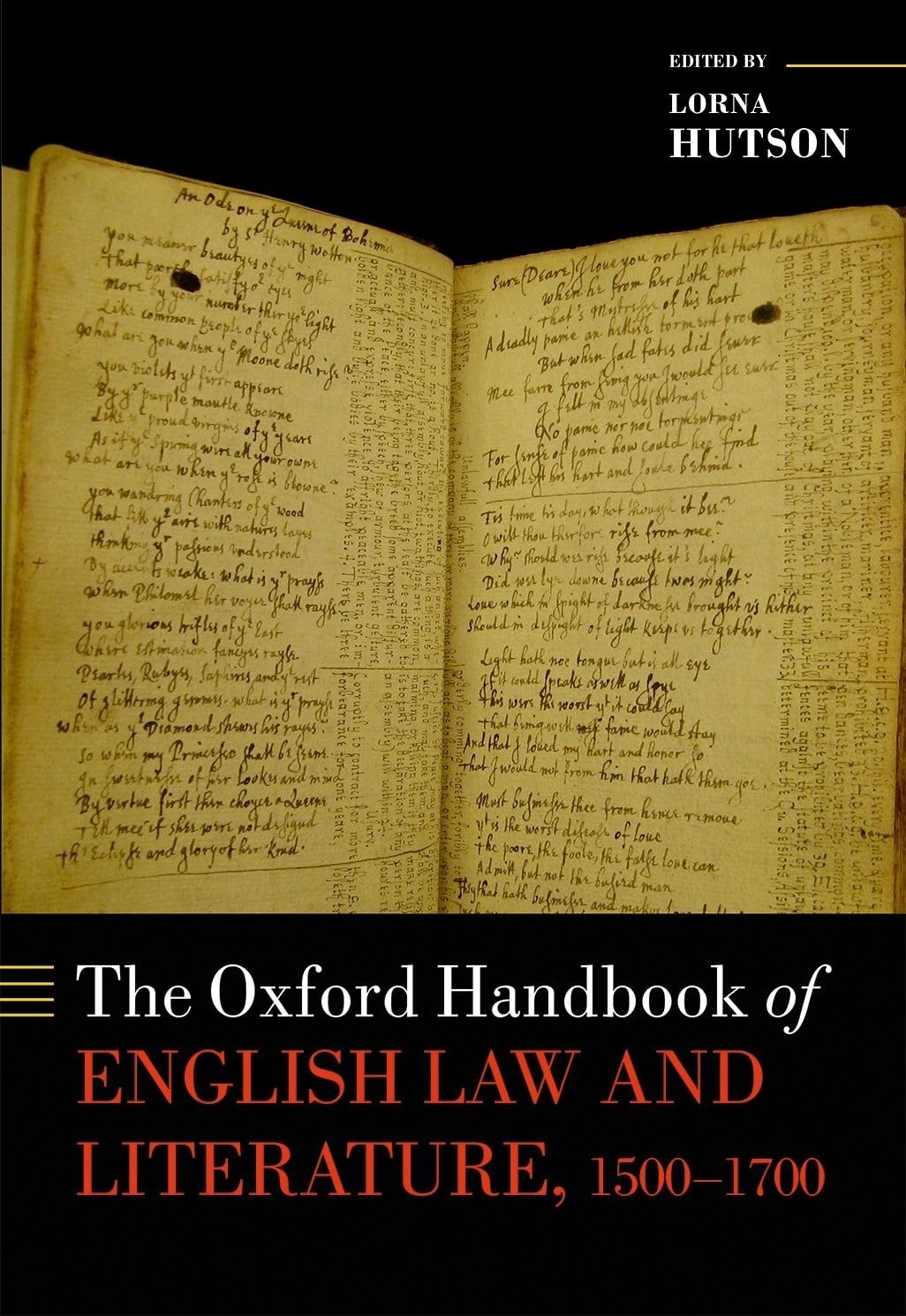 Oxford Handbook of English Law and Literature, 1500-1700 (Oxford Handbooks)