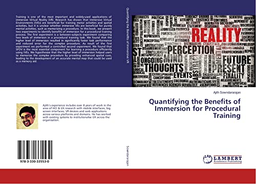 Quantifying the Benefits of Immersion for Procedural Training