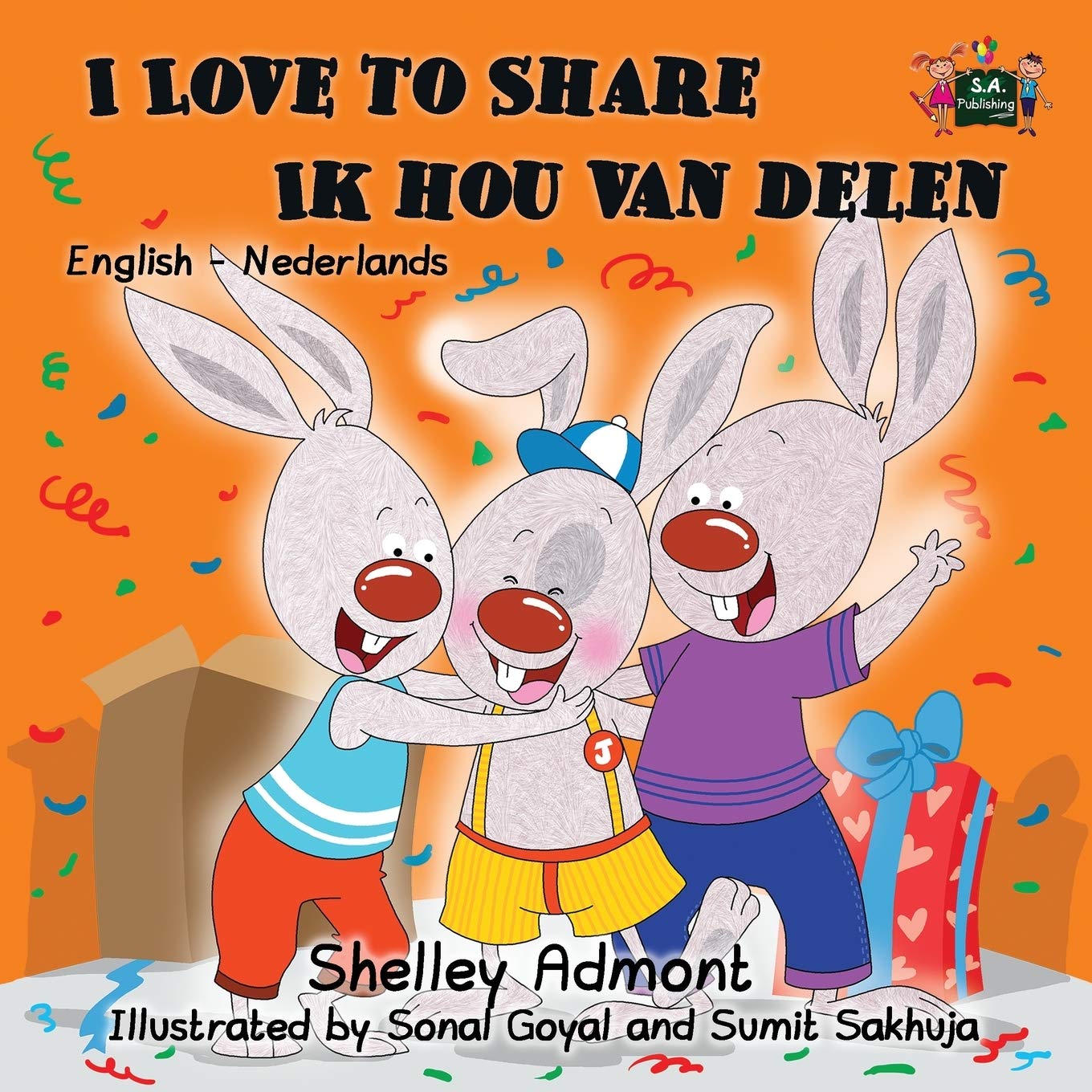 I Love to Share Ik hou van delen (bilingual dutch childrens books, dutch kids books): dutch for kids: English Dutch Bilingual Edition (English Dutch Bilingual Collection)