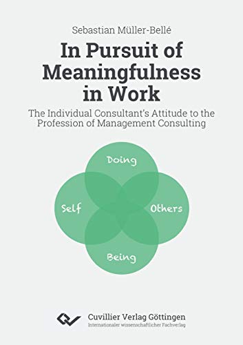 In Pursuit of Meaningfulness in Work: The Individual Consultant’s Attitude to the Profession of Management Consulting