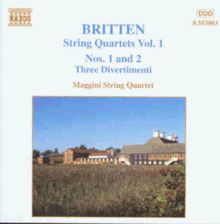 Werke für Streichquartett Vol. 1