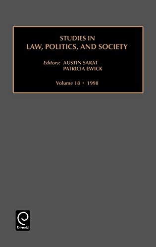 Study Law Pol V18 (Studies in Law, Politics & Society, Band 18)