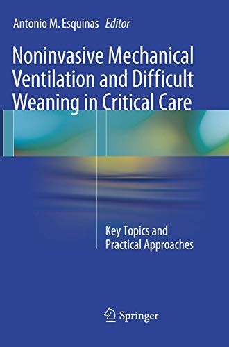 Noninvasive Mechanical Ventilation and Difficult Weaning in Critical Care: Key Topics and Practical Approaches