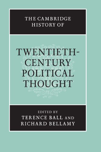 Terence Ball The Cambridge History Of Twentieth-Century Political Thought (The Cambridge History Of Political Thought)