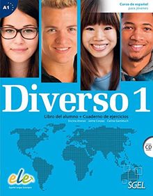 Diverso 1: Curso de español para jóvenes / Kurs- und Arbeitsbuch mit MP3-CD