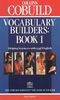 Vocabulary Builders: Bk.1
