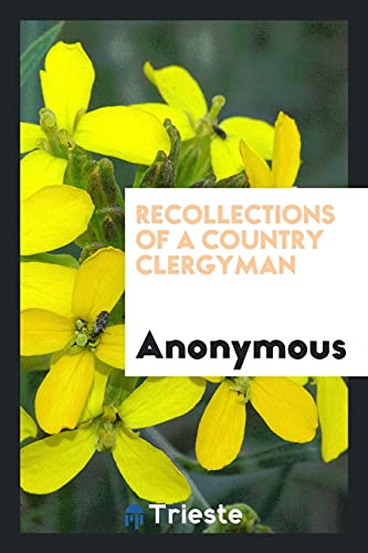 Recollections of a Country Clergyman