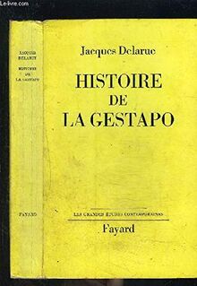 Histoire de la Gestapo de Jacques DELARUE | Livre | état bon