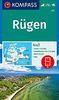 Rügen: 4in1 Wanderkarte 1:50000 mit Aktiv Guide und Detailkarten inklusive Karte zur offline Verwendung in der KOMPASS-App. Fahrradfahren. Reiten. (KOMPASS-Wanderkarten, Band 737)