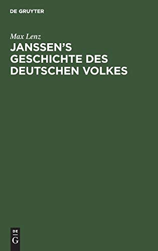Janssen’s Geschichte des deutschen Volkes: Ein Beitrag zur Kritik unltramontaner Geschichtschreibung