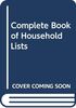 Complete Book of Household Lists