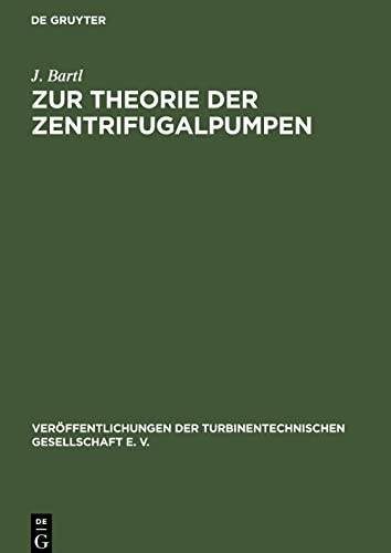 Zur Theorie der Zentrifugalpumpen