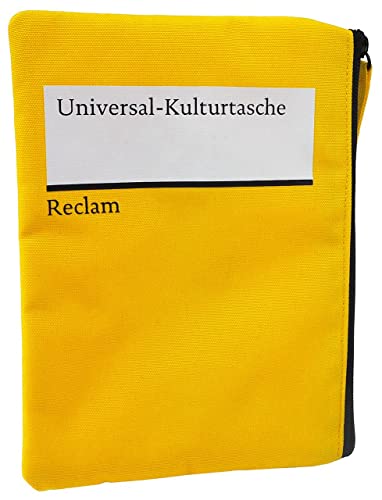 Reclams Universal-Kulturtasche | Hergestellt aus recycelten PET-Flaschen | Waschbar