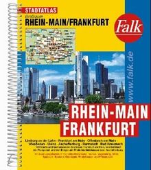 Falk Pläne, Großraum-Städteatlas Frankfurt, Rhein-Main