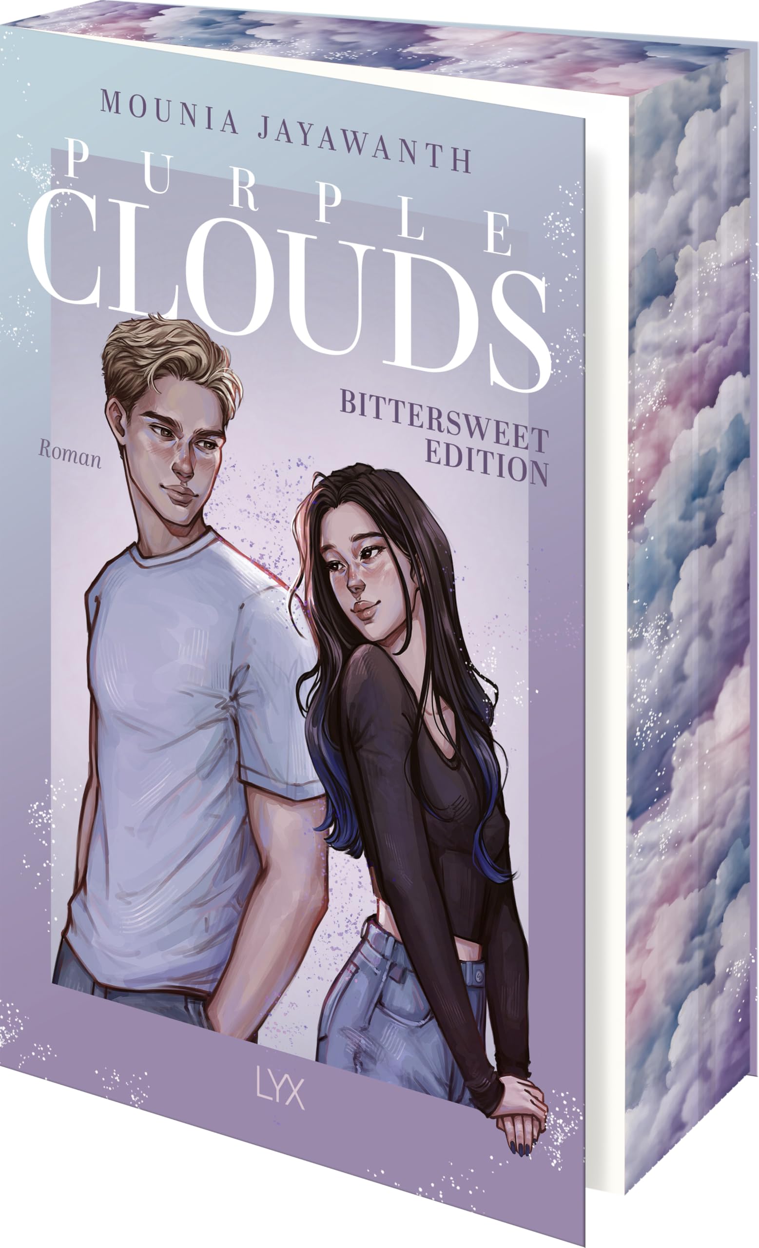 Purple Clouds - Bittersweet: Zauberhafter Motiv-Farbschnitt in der Erstauflage