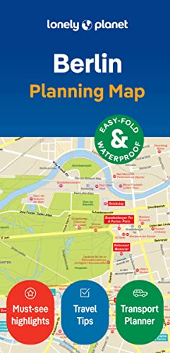 Lonely Planet Berlin City Map 2
