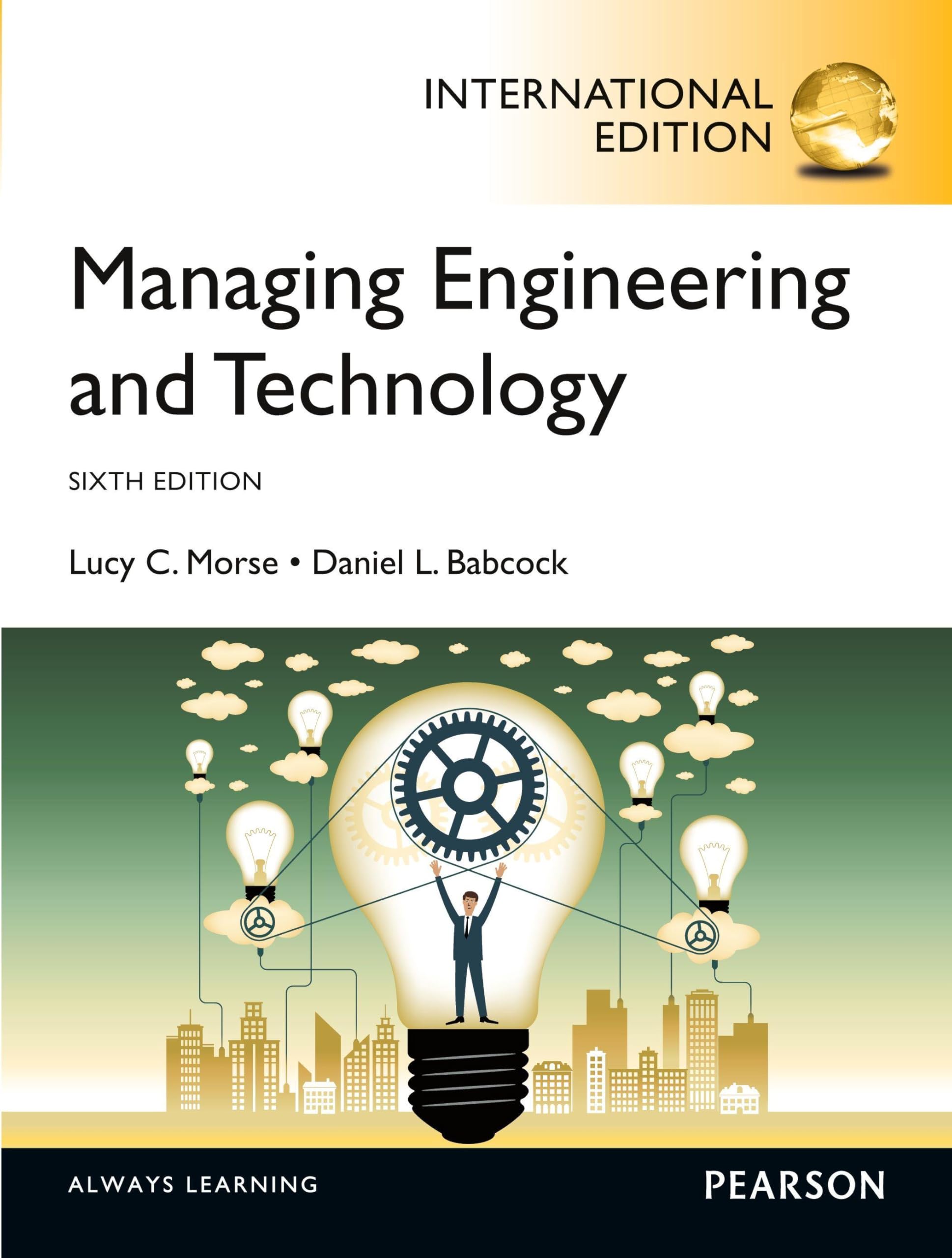 Lucy Morse Managing Engineering And Technology, International Edition