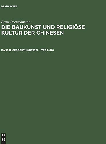Gedächtnistempel – Tzé táng (Ernst Boerschmann: Die Baukunst und religiöse Kultur der Chinesen)