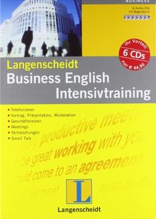 Langenscheidt Business English Intensivtraining - Set mit 6 Audio-CDs und Begleitbuch