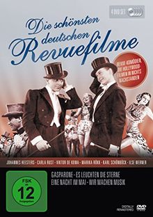 Die schönsten deutschen Revue-Filme [4 DVDs]