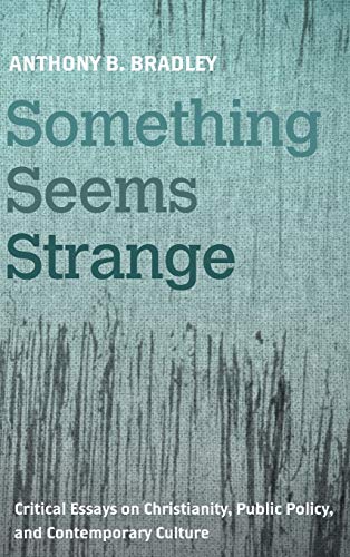 Something Seems Strange: Critical Essays on Christianity, Public Policy, and Contemporary Culture
