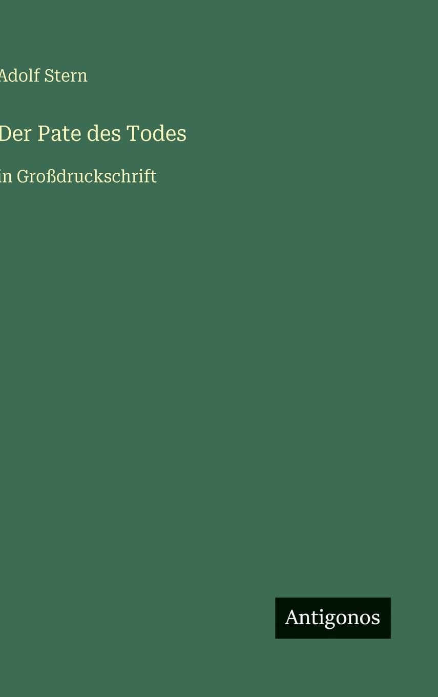 Der Pate des Todes: in Großdruckschrift