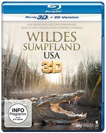 Wildes Sumpfland USA [3D Blu-ray + 2D Version]