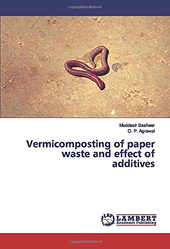 Vermicomposting of paper waste and effect of additives