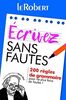 Ecrivez Sans Fautes Edn 2020