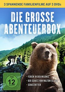 Die große Abenteuer-Box (3 spannende Abenteuerfilme in einer Box) [3 DVDs]