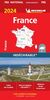 Michelin Frankreich 2024 (widerstandsfähig): Straßen- und Tourismuskarte 1:1.000.000 (MICHELIN Nationalkarten)