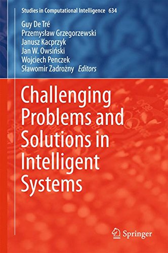 Challenging Problems and Solutions in Intelligent Systems (Studies in Computational Intelligence)