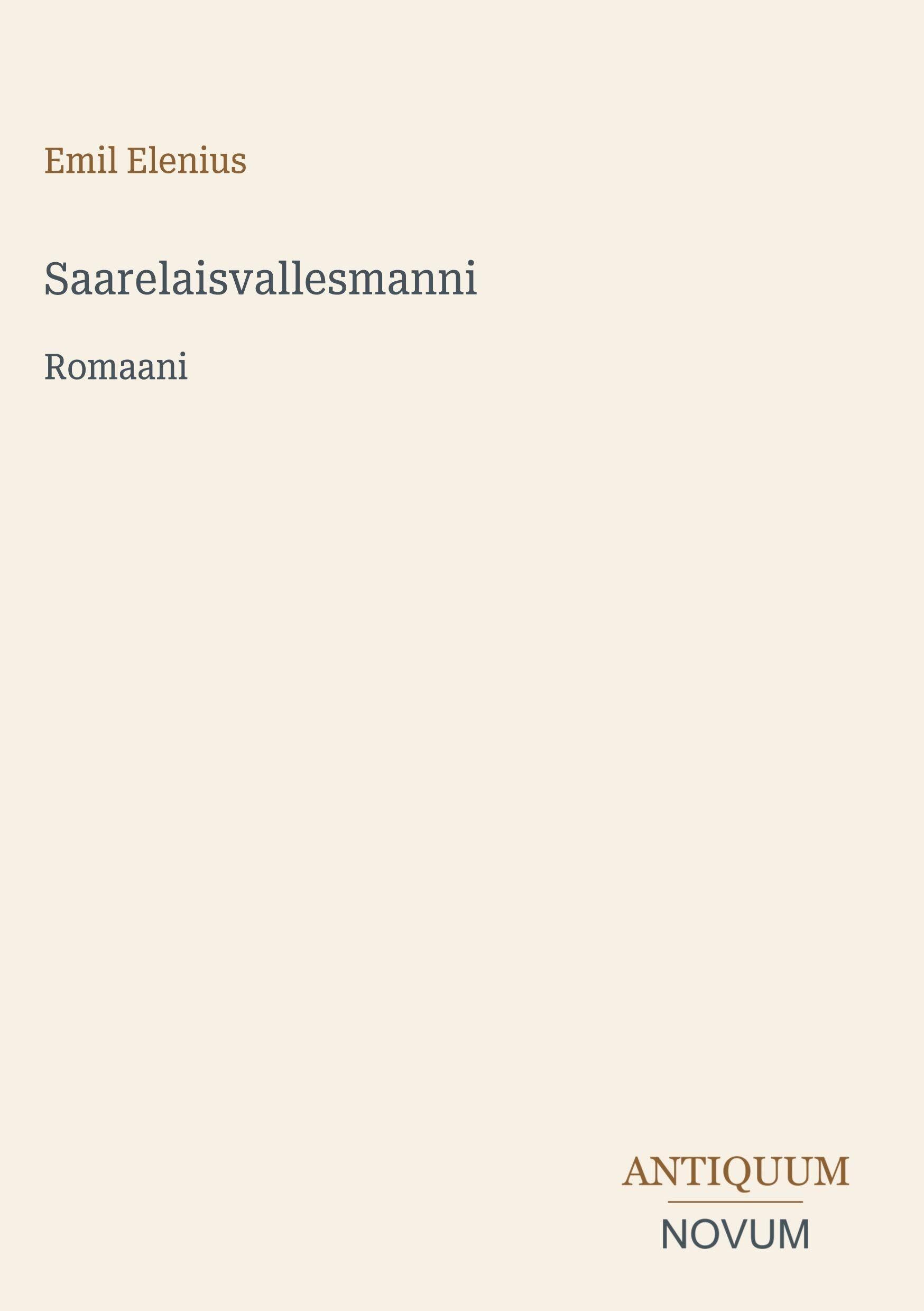 Saarelaisvallesmanni
