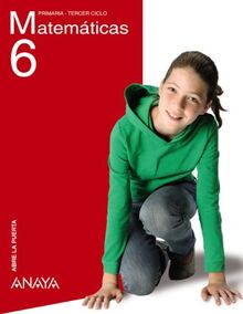 Abre la puerta, matemáticas, 6 Educación Primaria
