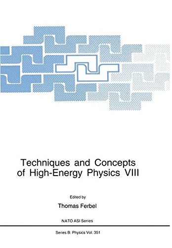 Techniques and Concepts of High-Energy Physics VIII (Nato ASI Subseries B:, Band 351)