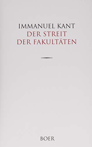 Der Streit der Fakultäten